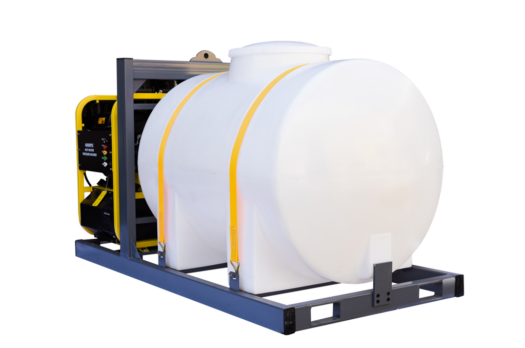 4000 PSI Hot Water Pressure Washer with water tank