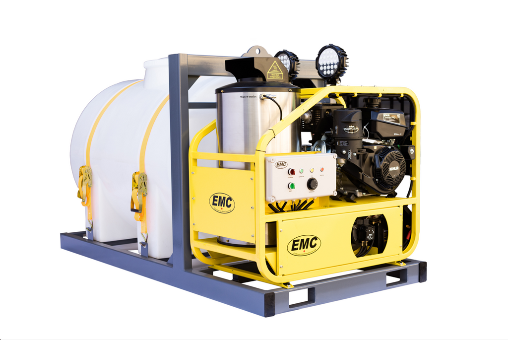4000 PSI Hot Water Pressure Washer with water tank
